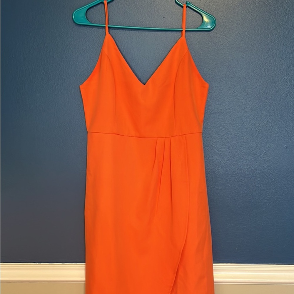 Amazon dress.  Worn once.  Can be dressed up or down.  Beautiful color.